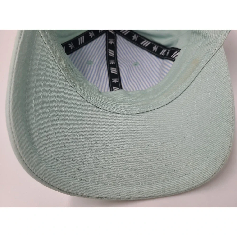 Women Adidas Trefoil‎ OSFW Strapback Adjustable Hat Cap Cotton Casual Mint White